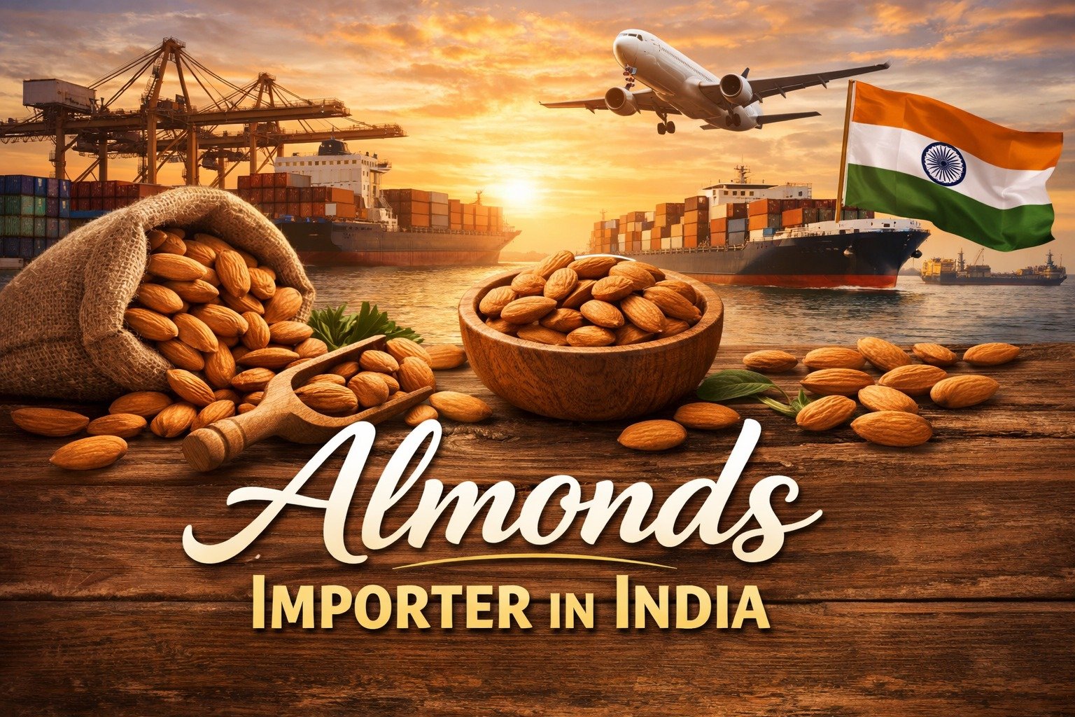 Leading Almonds Importer in India - PureWorldGroup
